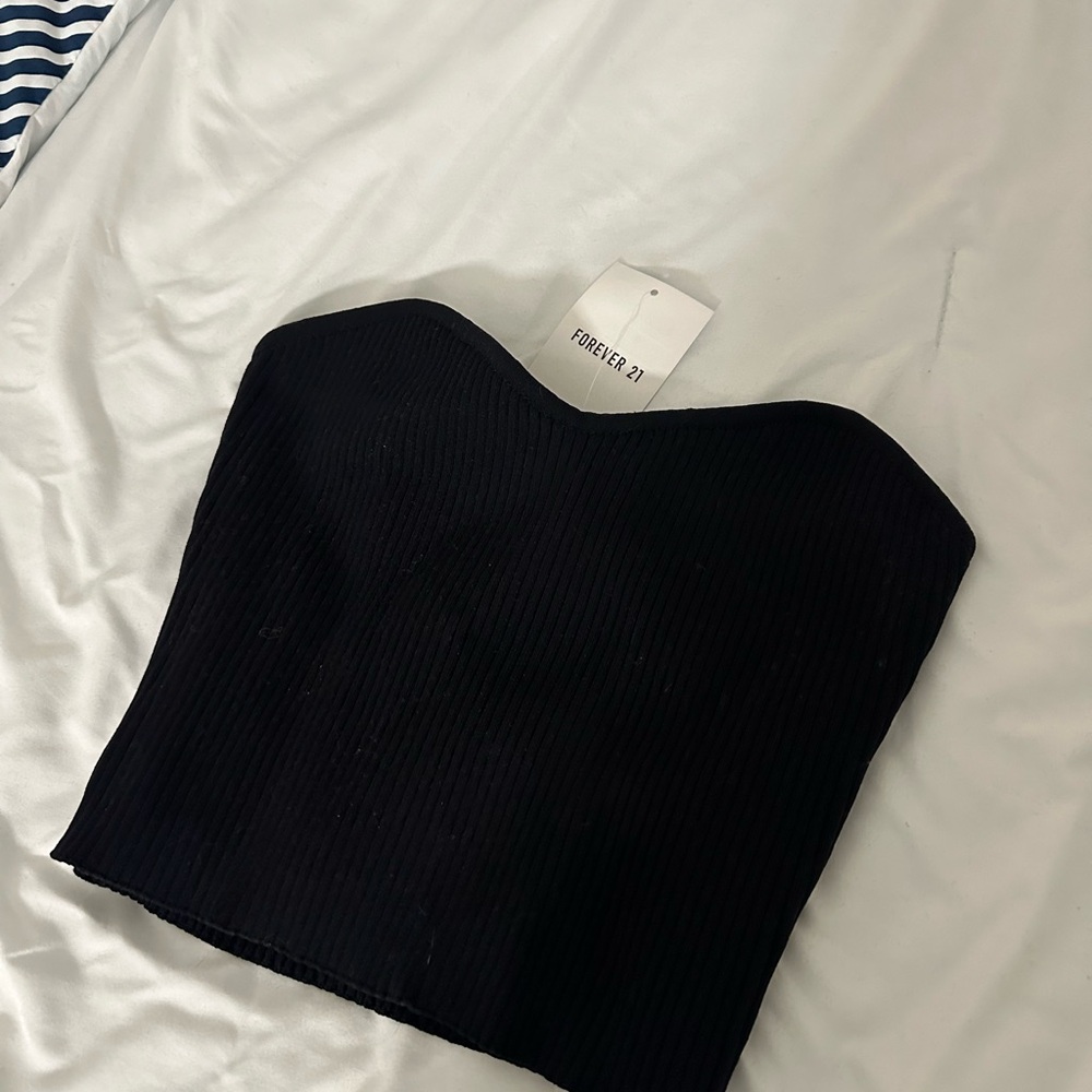 Forever 21 Black Tube Top